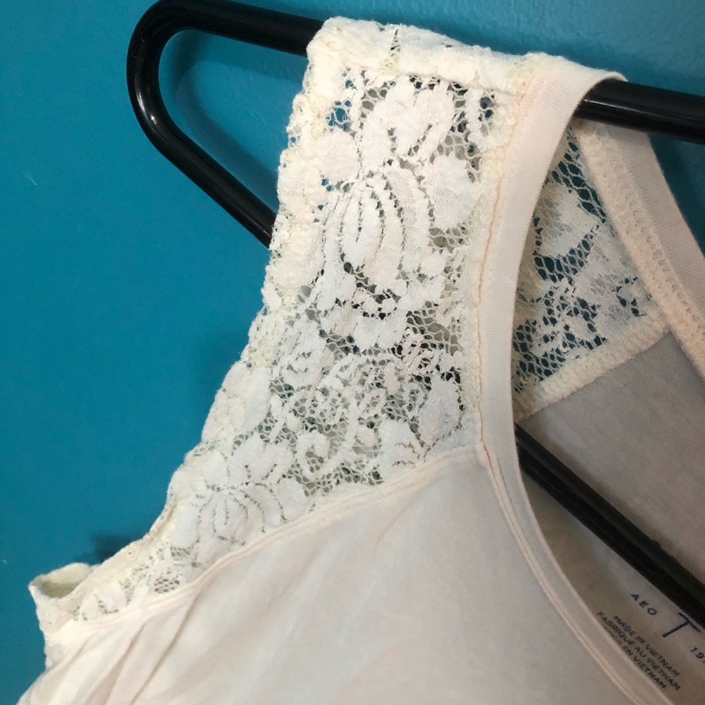 American Eagle Lace Tank Top - Picture 4 of 4